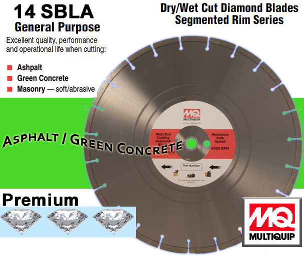 (image for) Diamond Saw Blade 14 inch Diameter CC 14SBL